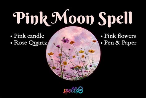 Pink moon witch